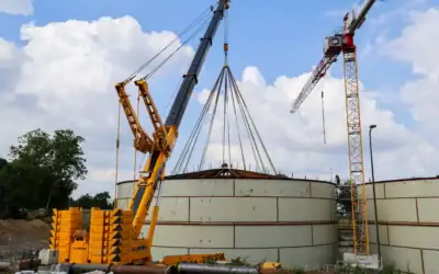 OASE-project bereikt hoogste punt van watertanks: belangrijke mijlpaal voor Chemelot